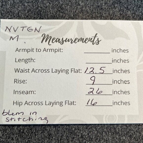 NVGTN Gray & Black Curve Contour Leggings- Size M - Picture 9 of 9